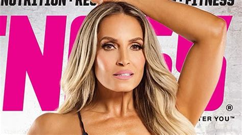 WWE icon Trish Stratus flaunts incredible fit bod on Inside Fitness ...